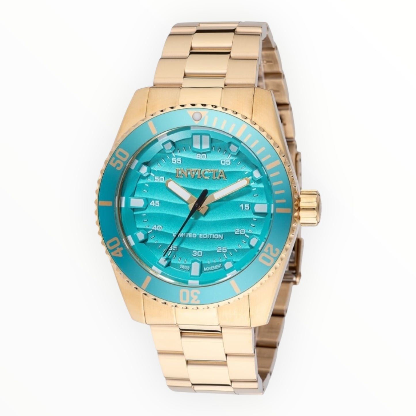 Invicta Pro Diver Swiss Limited Edition Men's Watch - 42mm, Gold