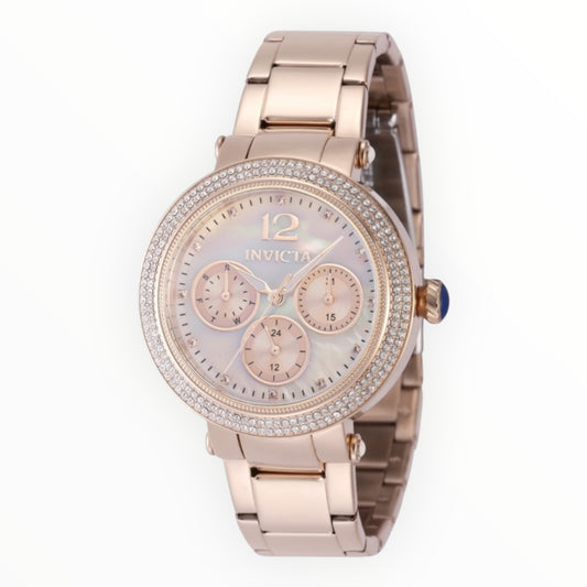 Invicta Bolt Women's Watch w/ Mother of Pearl Dial - 37mm, Rose Gold
